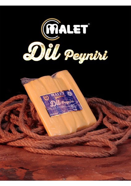 Tam Yağlı Dil Kaşar Peyniri 500 gr