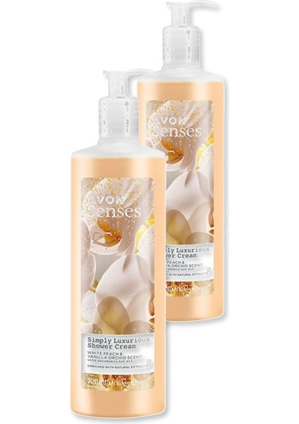 Senses Simply Luxurious Kremsi Duş Jeli- 720ML Ikili Set