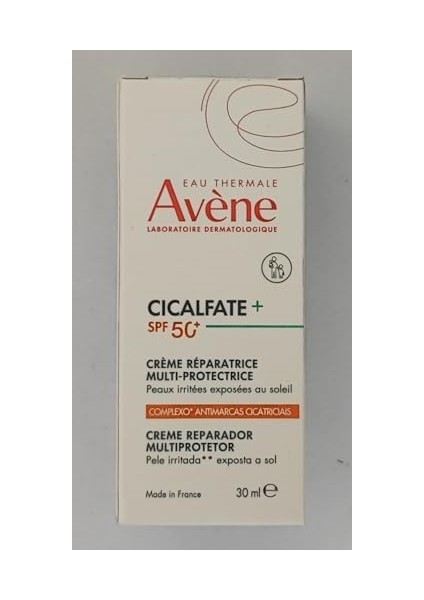 Avene Cica+ Onarıcı Bakım Kremi Spf 50+ 30 ml