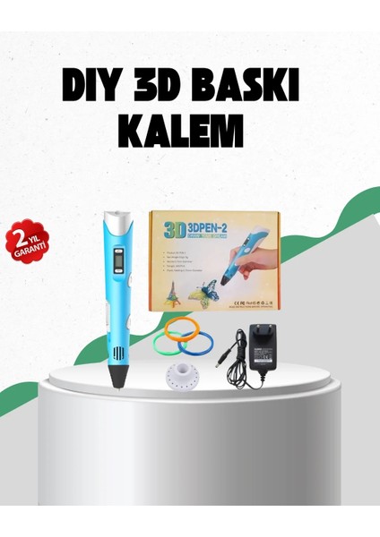 Profesyonel ve Hobi Için 3D Modelleme Kalemi