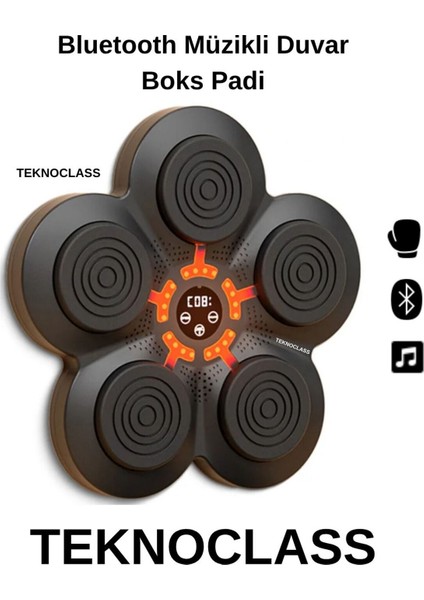 Bluetooth Müzikli Duvar Boks Padi 33X37 cm Duvara Monte Boks Torba indirimleri