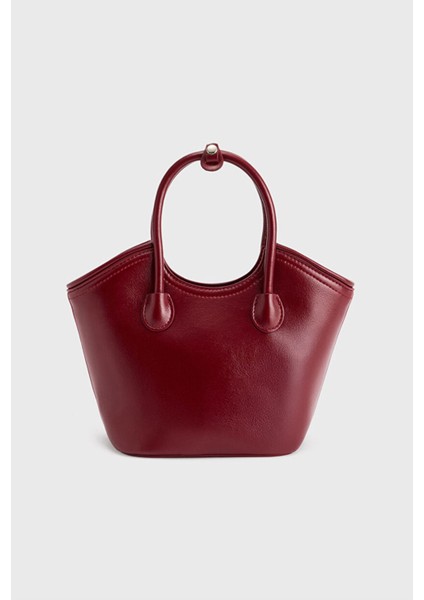 Çift Kulp Çanta Kirmizi 12145407000