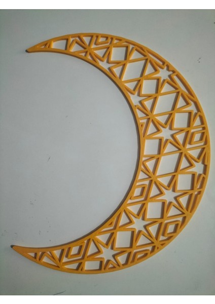🌙 Sarı Renk Ramazan Hilali Dekoru fiyatları
