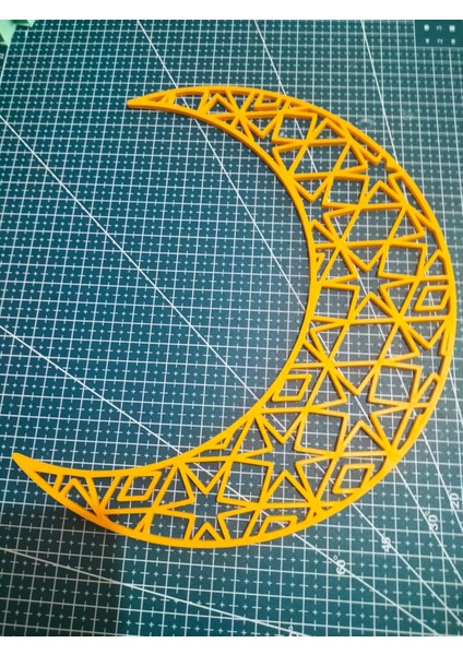 🌙 Sarı Renk Ramazan Hilali Dekoru fırsatları