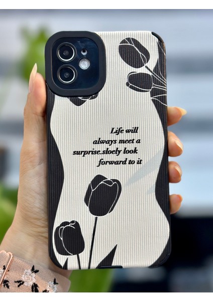 Iphone 11 Uyumlu Kaplama Tasarımlı Yumuşak Silikon Kamera Korumalı Kılıf