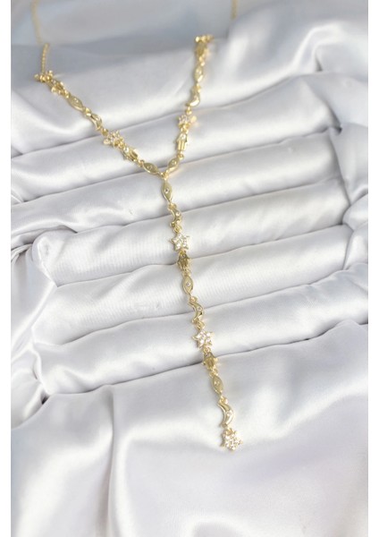 Pirinç Gold Renk Kadın Manifest Kolye - TJ-BKO10599 fiyatları