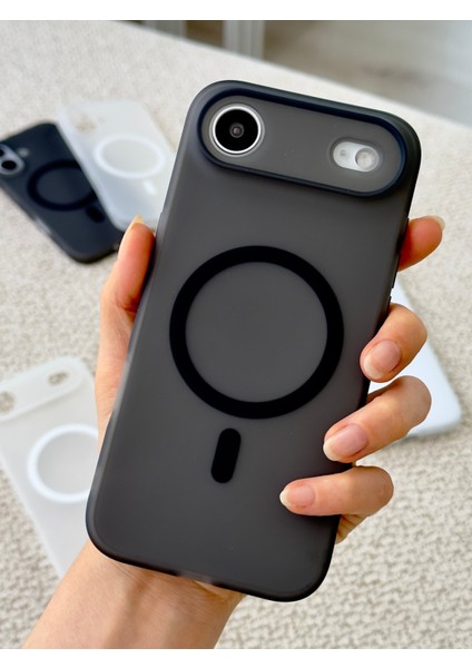 Iphone 17 Air Uyumlu Magsafe Özellikli Darbe Önleyici Şeffaf Silikon Kılıf modelleri