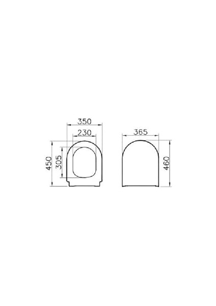 85-003R009 Klozet Kapağı, Yuvarlak Form, Yavaş Kapanır, Çıkabilir, Beyaz modelleri