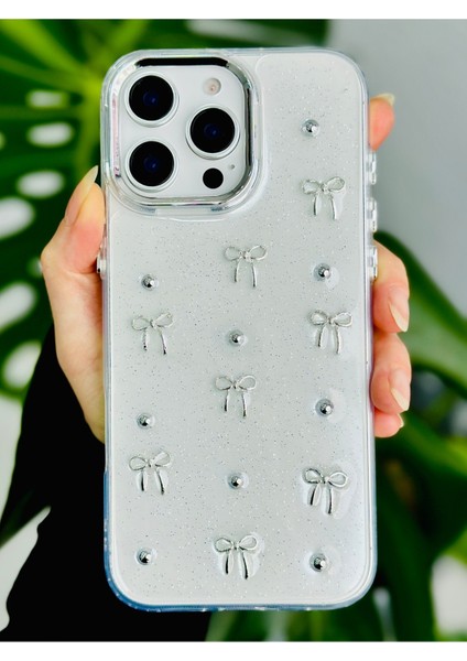 Iphone 16 Promax Uyumlu Mini Fiyonk Tasarımlı Oyuncaklı Silikon Kılıf fiyatları