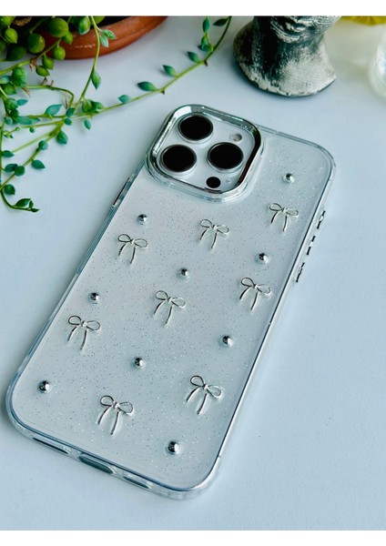 Iphone 16 Promax Uyumlu Mini Fiyonk Tasarımlı Oyuncaklı Silikon Kılıf indirimleri