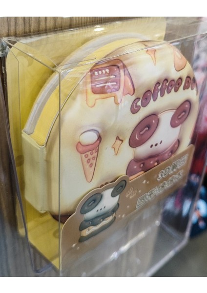 Hamburger Model Puf Defter Çok Amaçlı ( 12 cm )