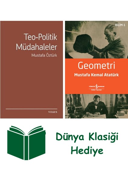 Teo - Politik Müdahaleler + Geometri + Dünya Klasiği Hediye