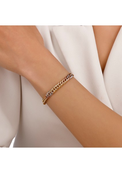 Altın Zincir Bileklik - 14K