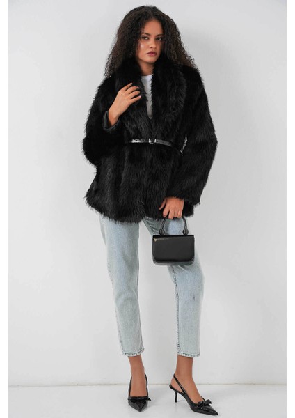 Siyah Kadın Kaban 9156 fiyatları