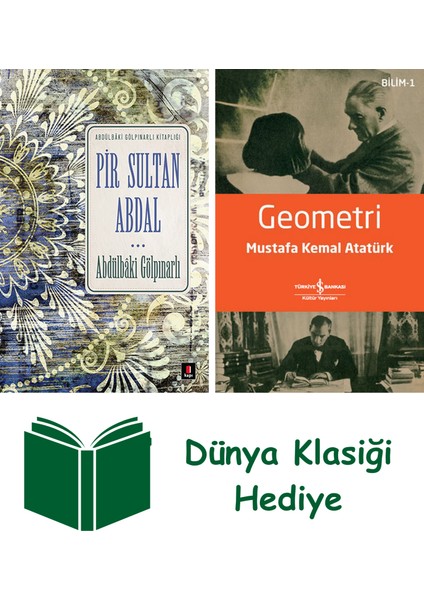 Pir Sultan Abdal + Geometri + Dünya Klasiği Hediye