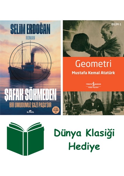 Şafak Sökmeden + Geometri + Dünya Klasiği Hediye