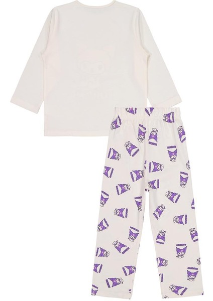 2-5 Yaş Pijama Takımı - Ekru 2-3 Yaş modelleri