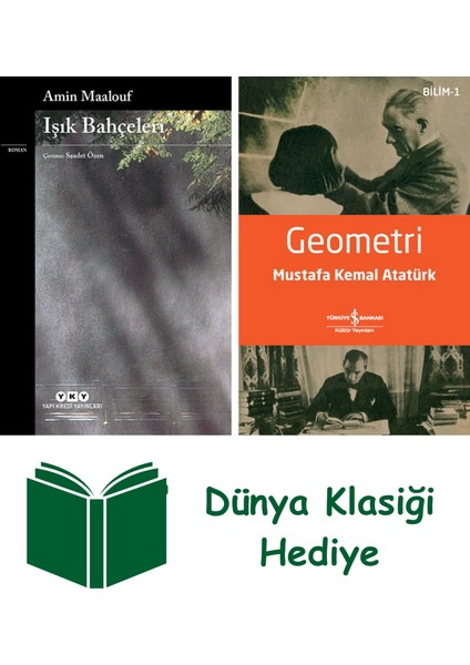 Işık Bahçeleri + Geometri + Dünya Klasiği Hediye