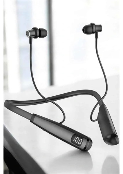 Boyun Bantlı Bluetooth Kulaklık Yüksek Ses Kaliteli 100 Saat Kulaklık modelleri