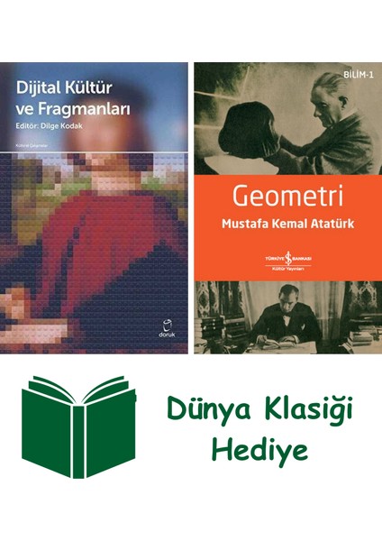 Dijital Kültür ve Fragmanları + Geometri + Dünya Klasiği Hediye