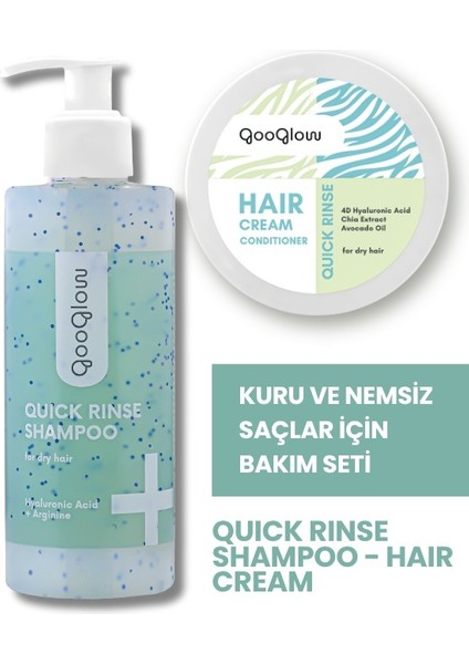 Kuru ve Nemsiz Saçlar Için Bakım Seti