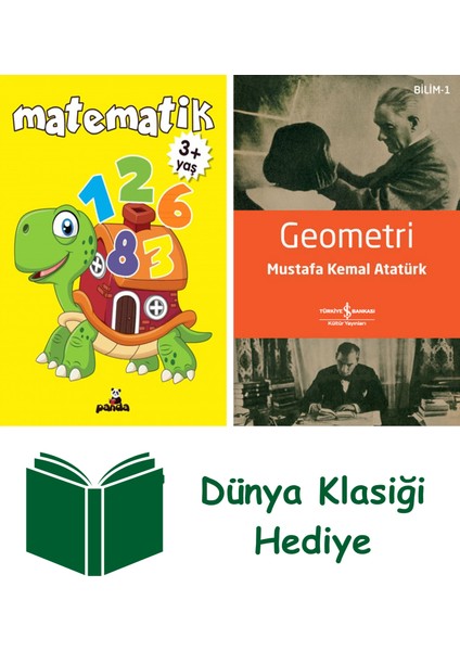 Matematik + Geometri + Dünya Klasiği Hediye