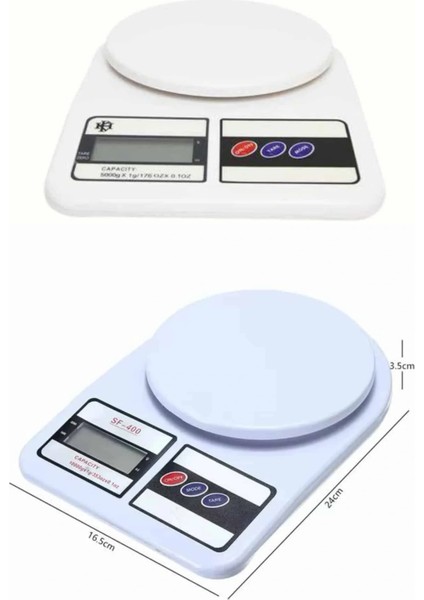Dijital Hassas 10 kg Mutfak Terazisi Tartısı LCD Ekran Mutfak Tartısı fırsatları