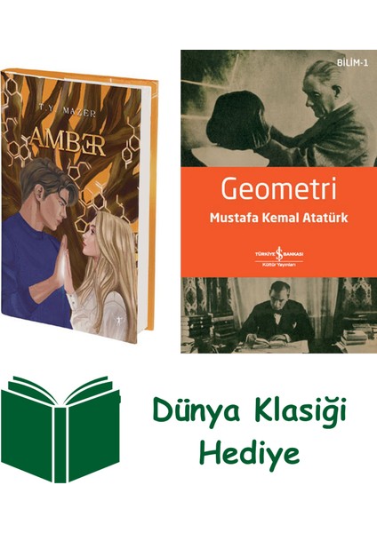 Amber (Ciltli) + Geometri + Dünya Klasiği Hediye