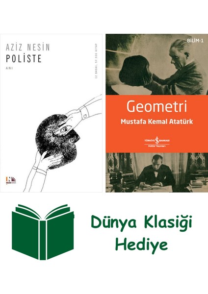Poliste + Geometri + Dünya Klasiği Hediye