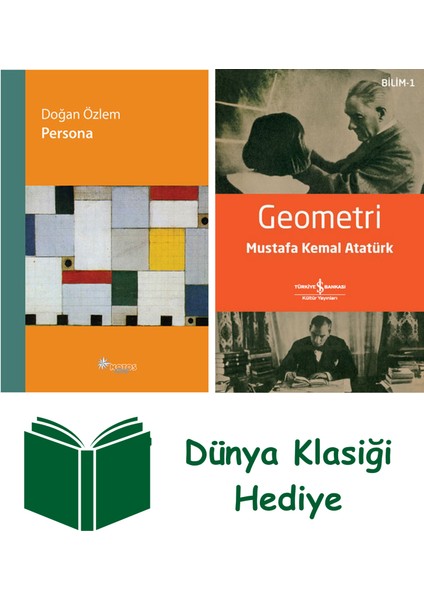 Persona + Geometri + Dünya Klasiği Hediye