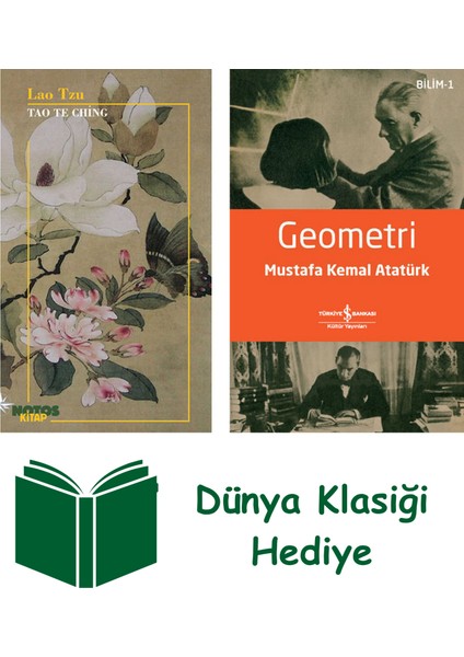 Tao Te Ching + Geometri + Dünya Klasiği Hediye