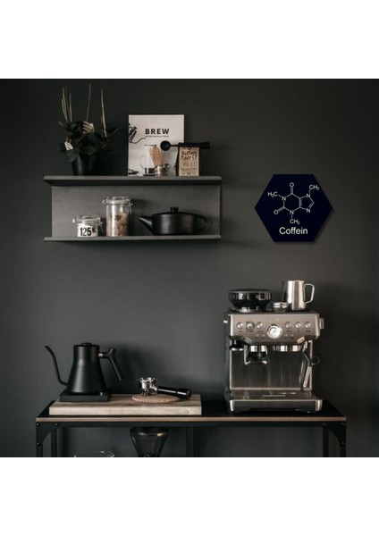 Coffeeology Yazılı Duvar Süsü – 16X20 cm modelleri