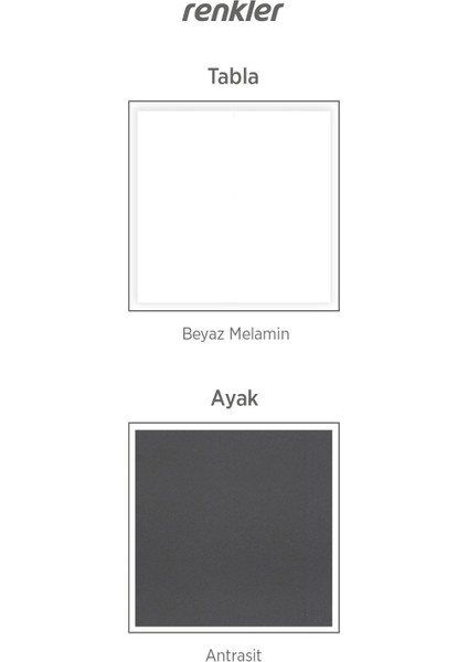 Clover Çalışma | Ofis | Oyuncu Masası | Beyaz fırsatları