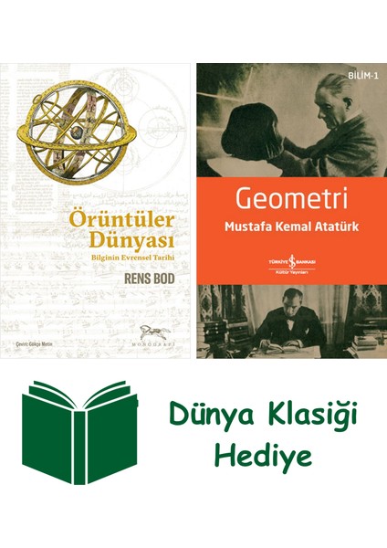 Örüntüler Dünyası + Geometri + Dünya Klasiği Hediye