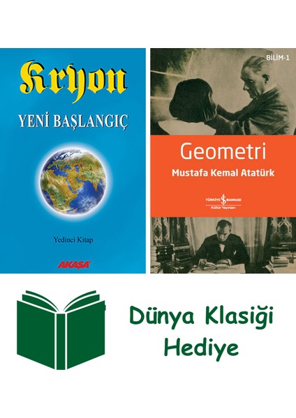 Kryon - Yeni Başlangıç 7.kitap + Geometri + Dünya Klasiği Hediye