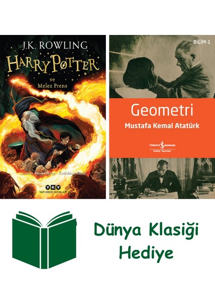Harry Potter ve Melez Prens + Geometri + Dünya Klasiği Hediye