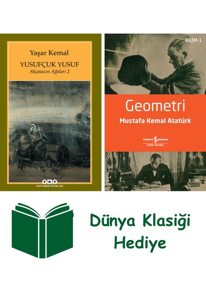 Akçasazın Ağaları 2 - Yusufçuk Yusuf + Geometri + Dünya Klasiği Hediye