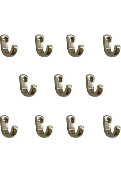 Tekli Bijuteri, Dekor Askısı - Nikel, 100 Adet, 10X18X22 mm - Lisinya fiyatları