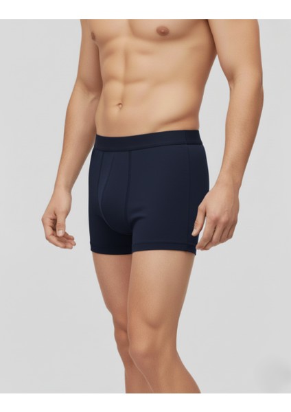 Erkek Boxer Şort Pamuklu Cotton 4'lü Paket Esnek Yumuşak Penye Slim Fit - Galaksi fiyatları