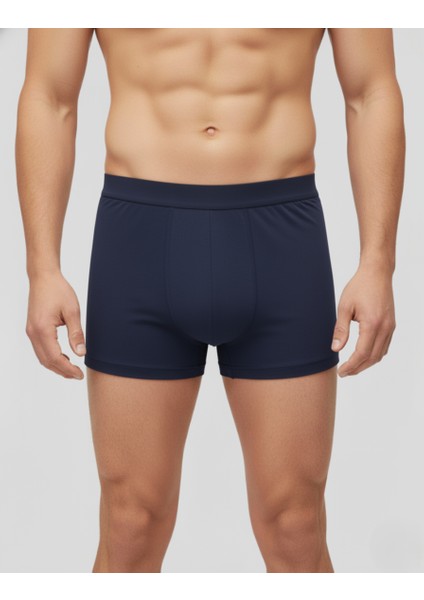 Erkek Boxer Şort Pamuklu Cotton 4'lü Paket Esnek Yumuşak Penye Slim Fit - Galaksi modelleri