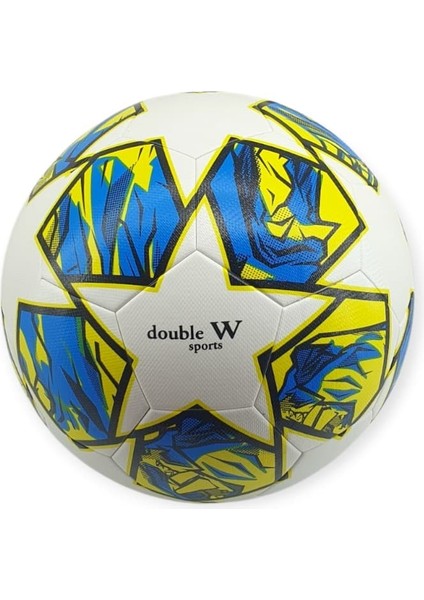 Futbol Topu Mikro Dikişli 420 gr No:5 - FB-710-SARI (Lisinya)