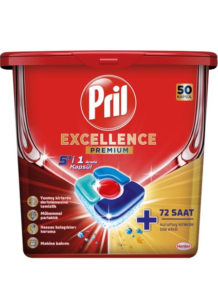 Excellence Premium 5i Bir Arada 50 Kapsül