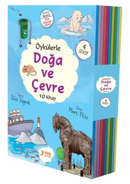 4. Sınıf Doğa ve Çevre Serisi (10 Kitaplık Set)