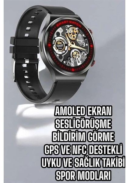 Bluetooth Bağlantılı Akıllı Saat Tüm Telefonlara Uyumlu Değiştirilebilir Kordon modelleri