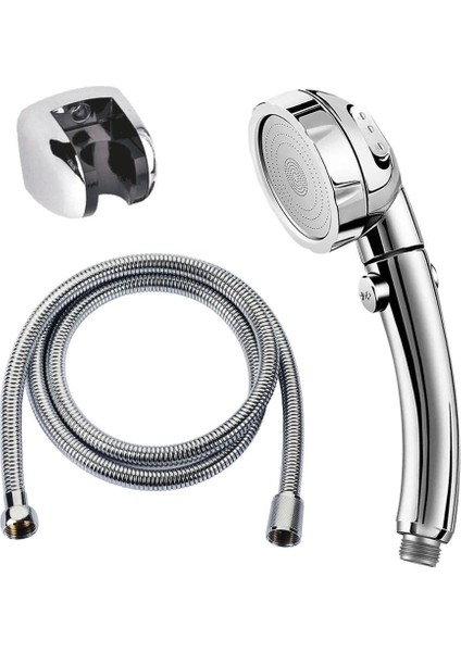 Su Tasarruflu Duş Başlığı Aç Kapa Özellikli 3 Kademeli Su Akış Ayar Fonksiyonu ( Lisinya )