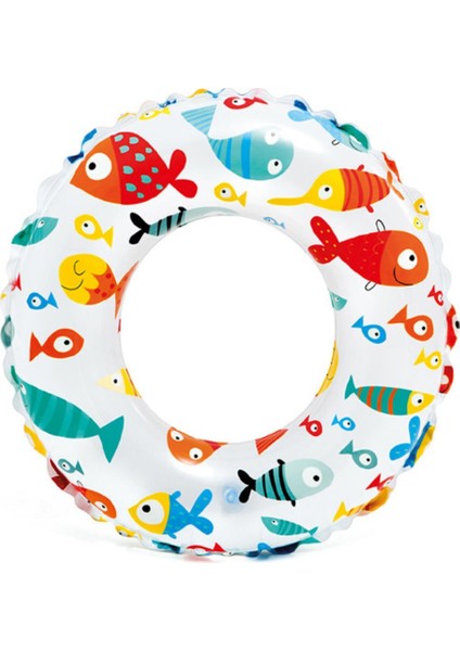 Desenli Lüks Simit 51 cm Intex - 59230 (Lisinya) indirimleri