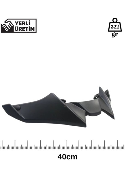 Yamaha MT09 Double Winglet – Çift Katlı Aerodinamik Kanat | Sportif Tasarım Yüksek