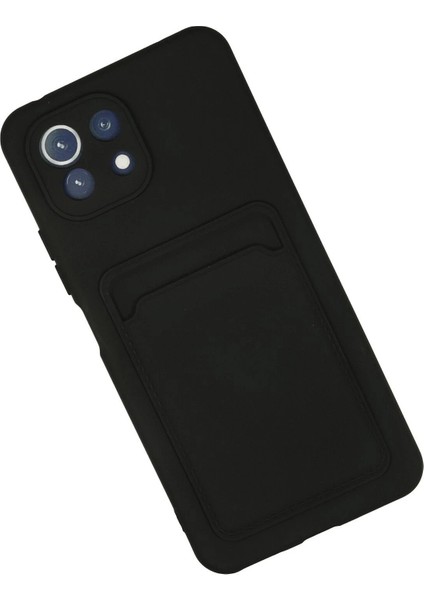 Xiaomi Mi 11 Lite Kılıf Kelvin Kartvizitli Silikon - Siyah - FKU7976-8096 fiyatları