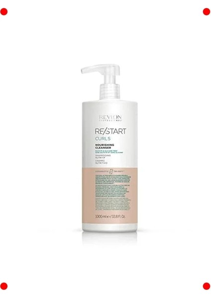 Kıvırcık Saç Besleyici Şampuan 1000 ml Sülfatsız