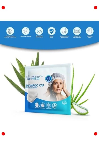 Durulama Gerektirmeyen Kuru Saç Temizleme Bonesi (3'lü) modelleri